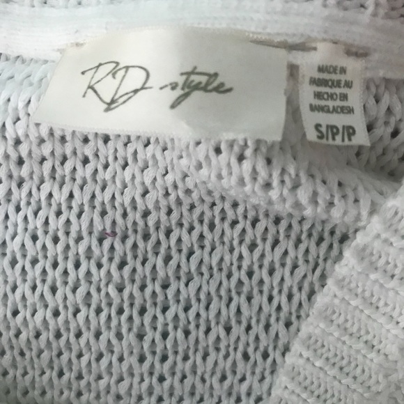 Cut out white sweater Macy’s - Picture 3 of 3